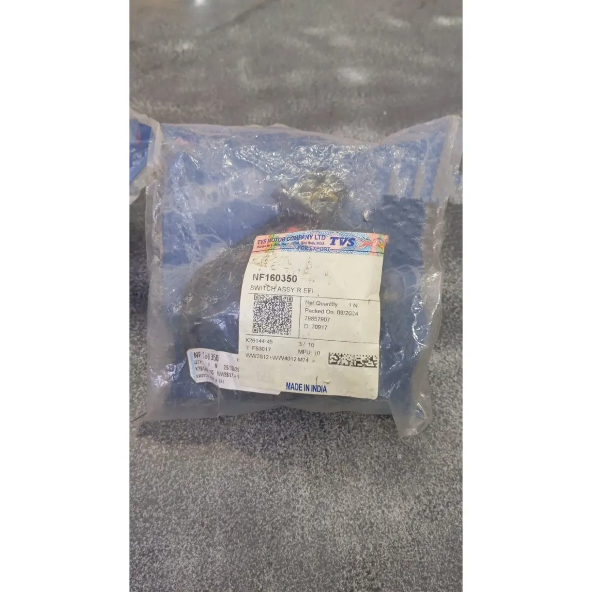 এটি 4V 160 গাড়ির ইএফআই ইঞ্জিন ২০২৫ এর মডেলের — TVS — genuine_oem